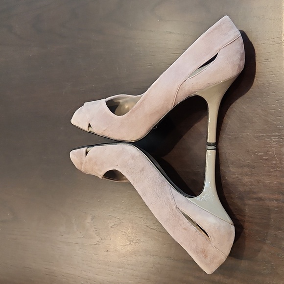 Style & Co womans suede heel size 8 gray - Picture 5 of 16